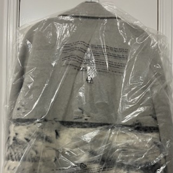 NWT J.Crew Limited Edition Wool Coat in Scenic Print Jacquard Jacket M - Picture 7 of 8